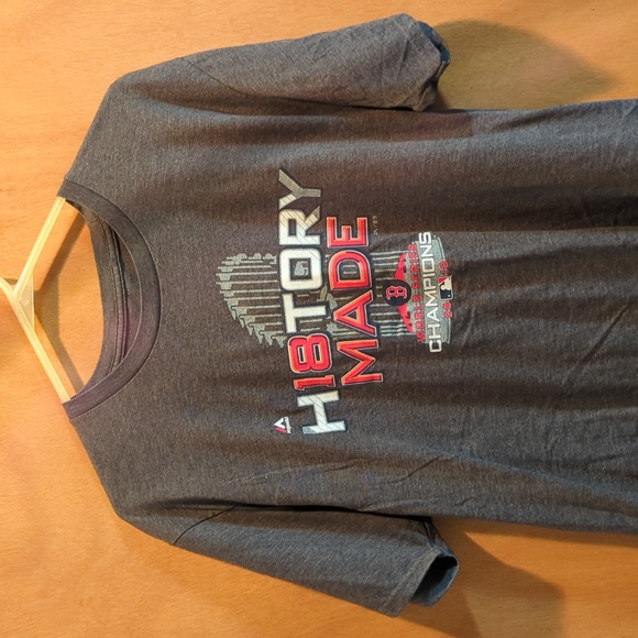 Majestic | Shirts | Boston Red Sox 28 World Series Championship Tshirt Size Large | Poshmark